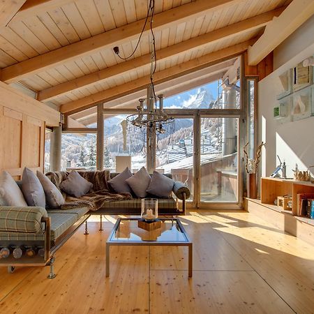 Backstage Hotel Serviced Apartments Zermatt Exterior foto