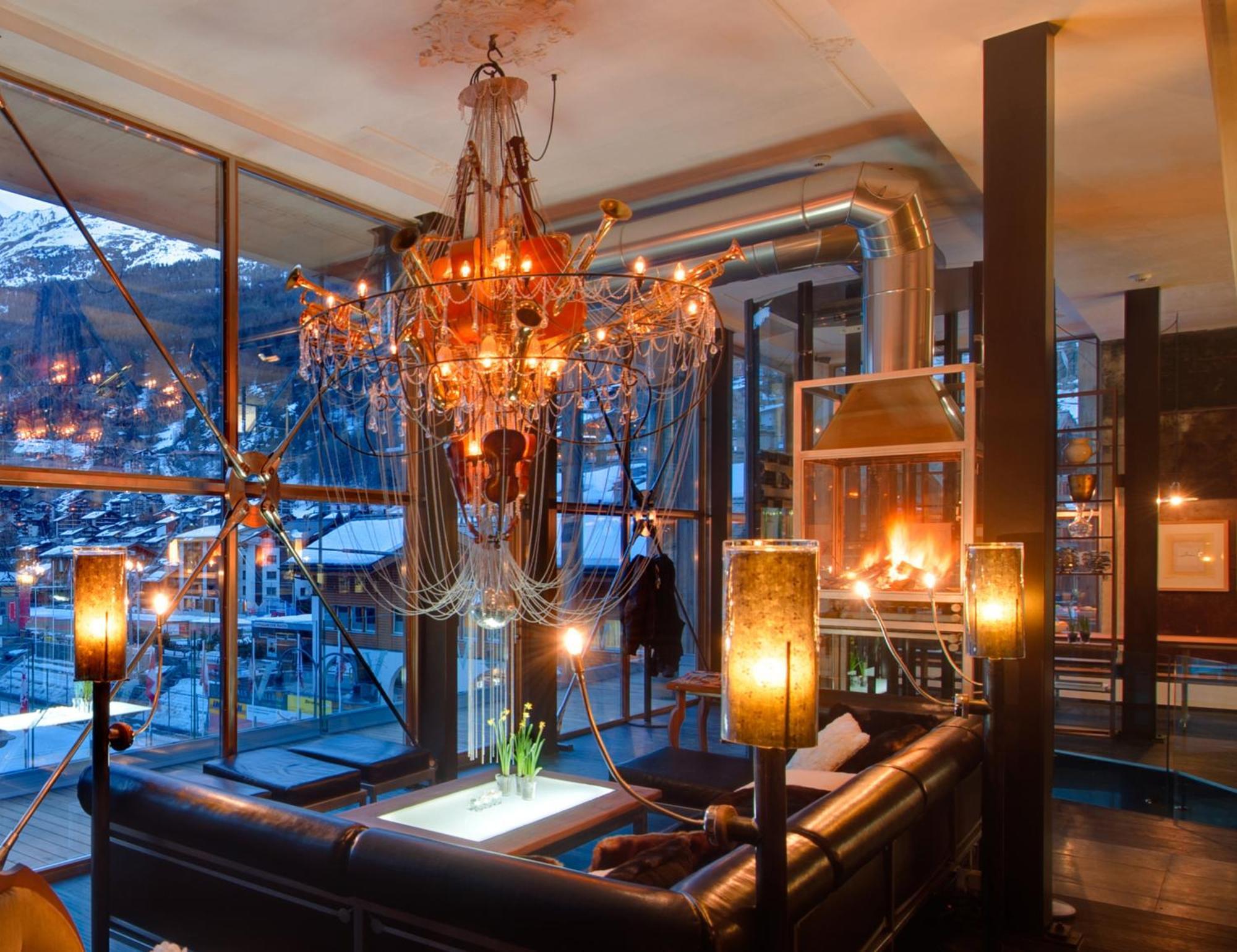 Backstage Hotel Serviced Apartments Zermatt Exterior foto