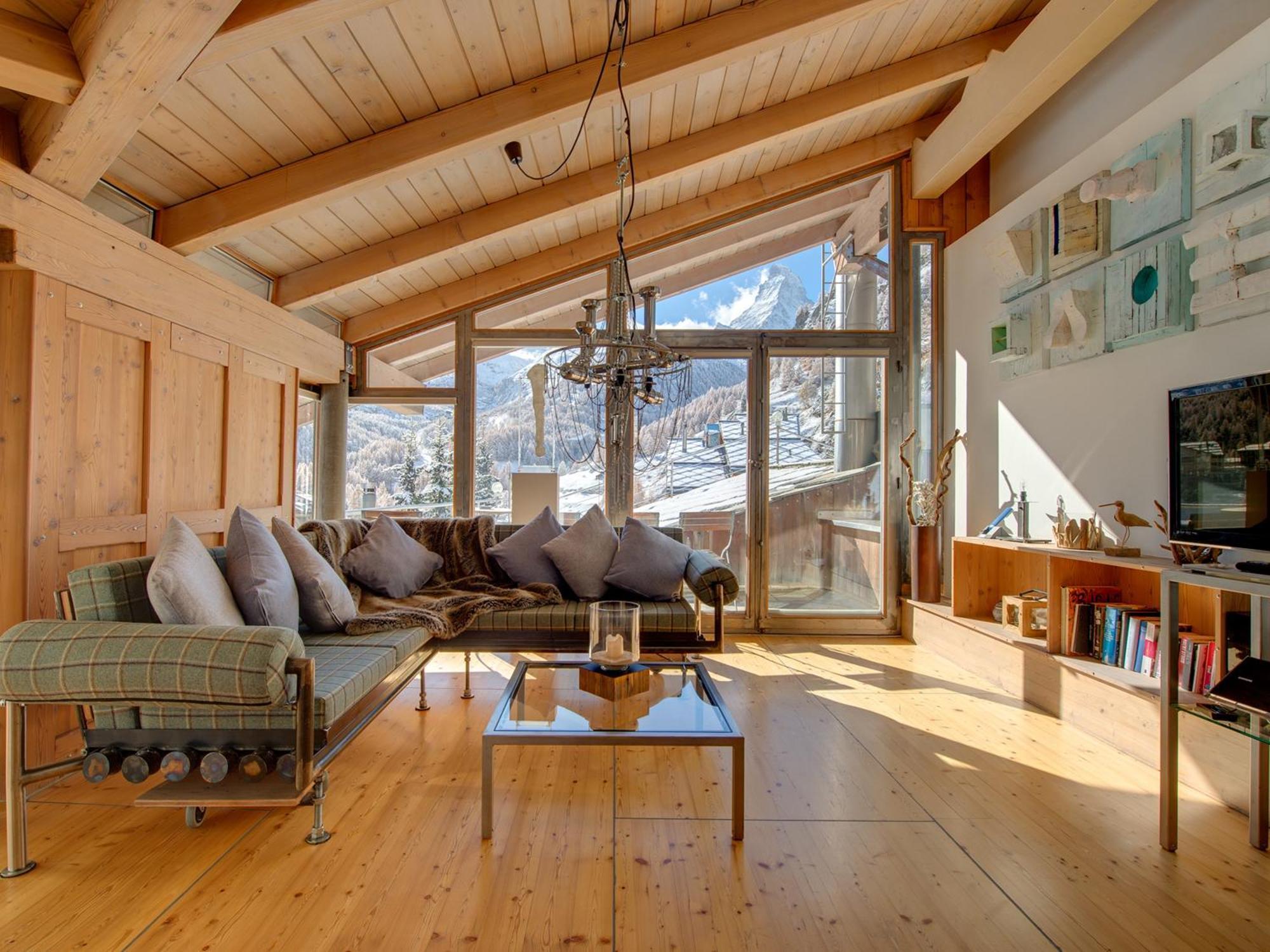 Backstage Hotel Serviced Apartments Zermatt Exterior foto
