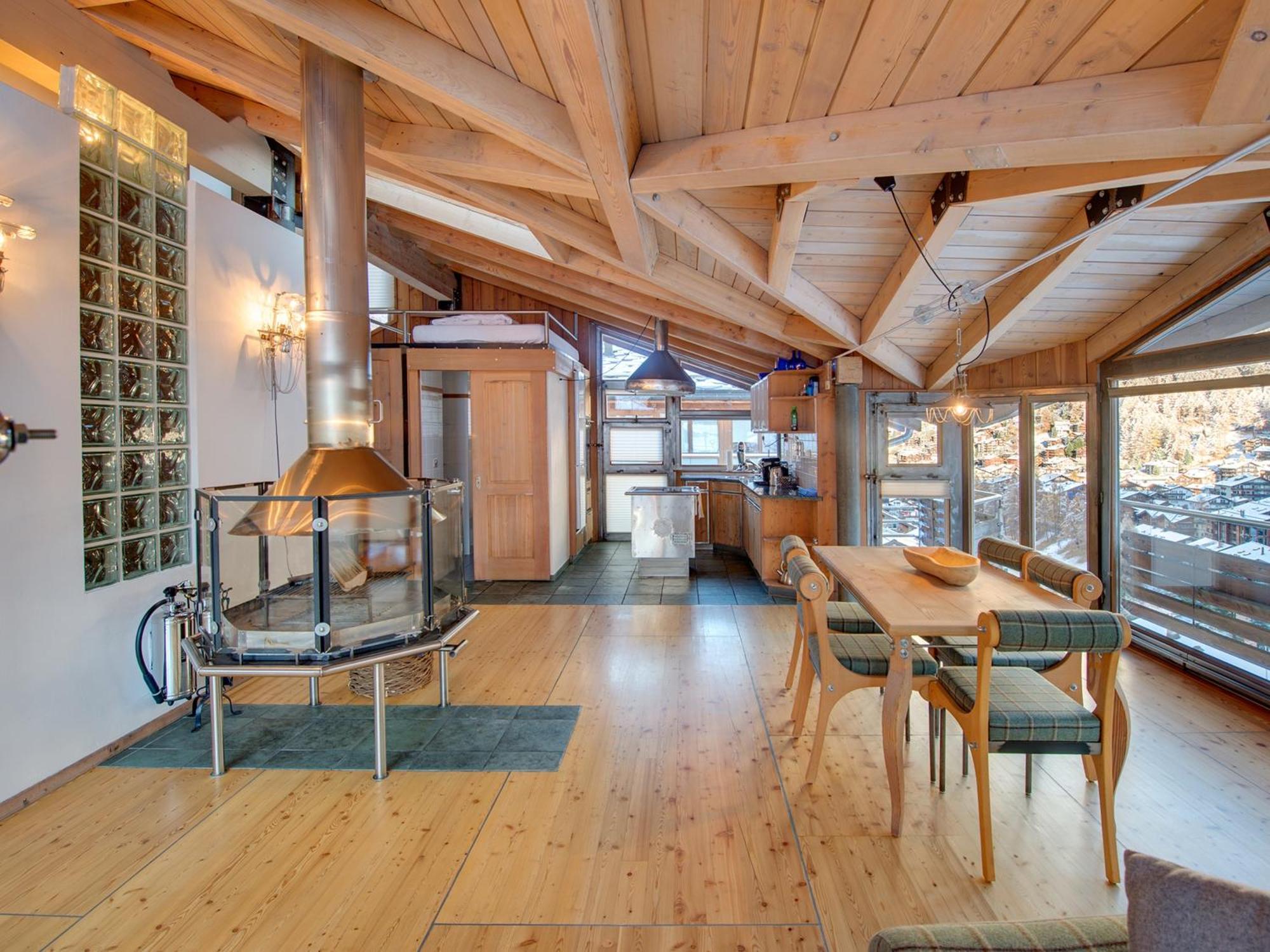 Backstage Hotel Serviced Apartments Zermatt Exterior foto