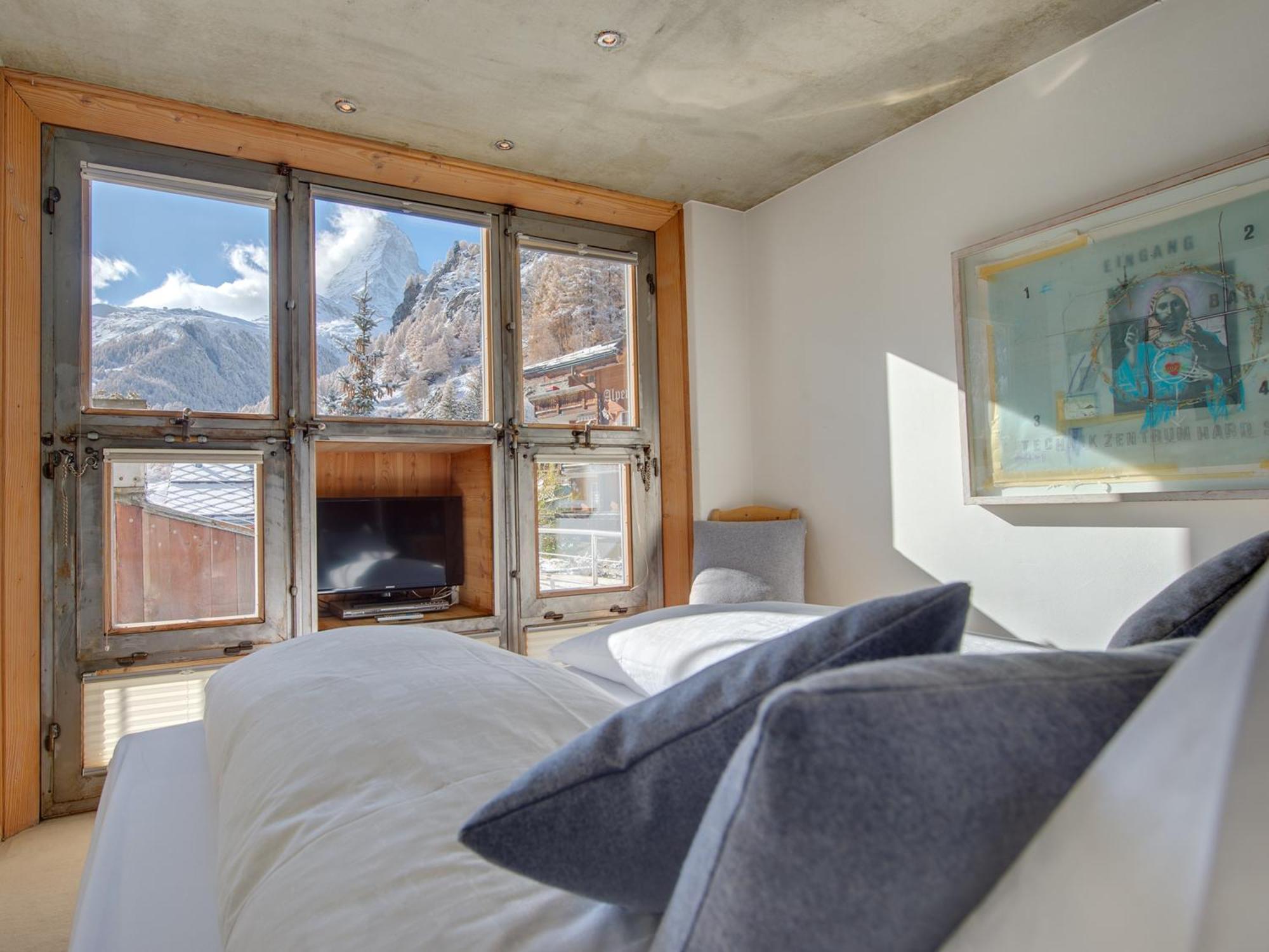 Backstage Hotel Serviced Apartments Zermatt Exterior foto