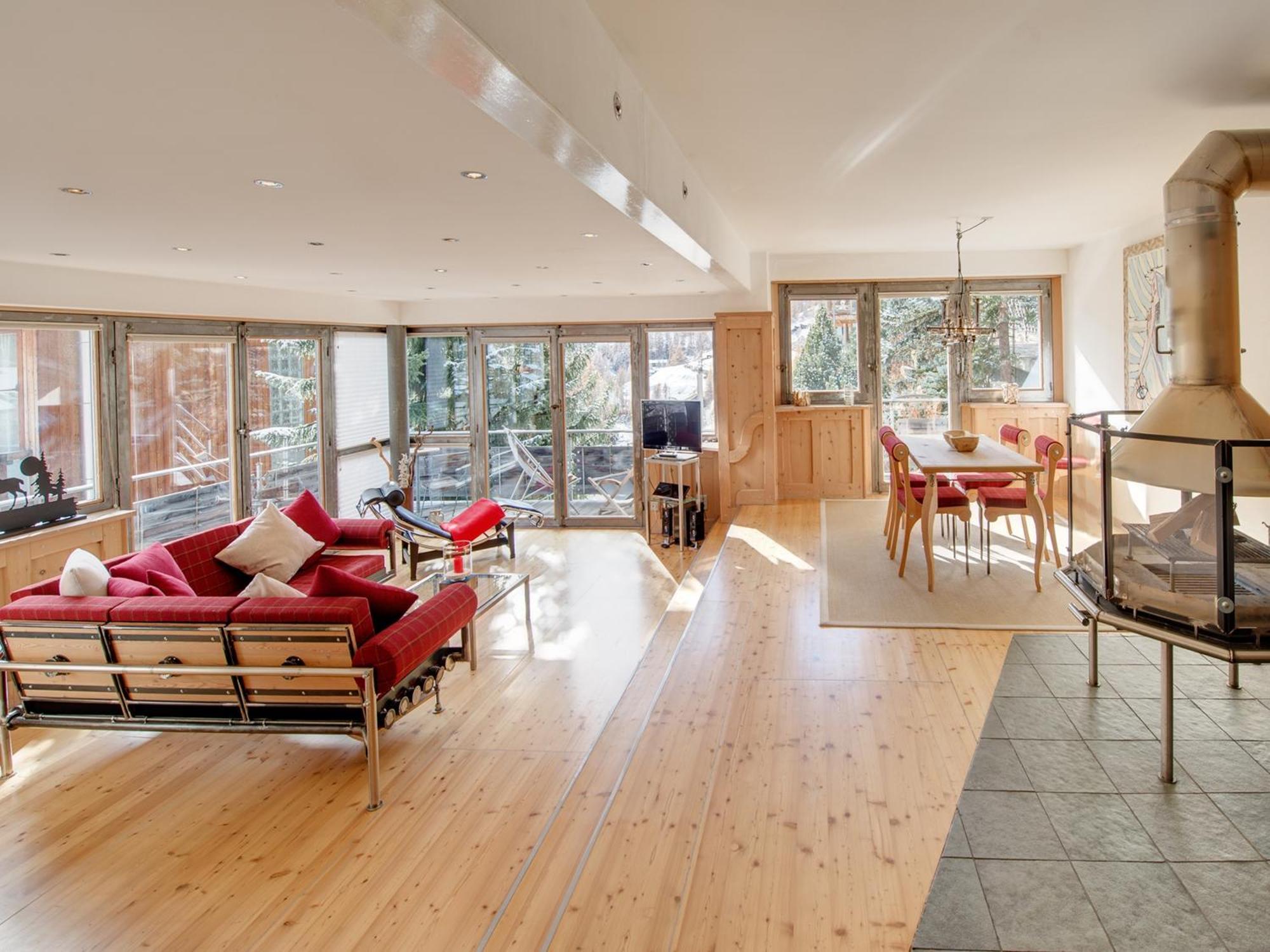 Backstage Hotel Serviced Apartments Zermatt Exterior foto
